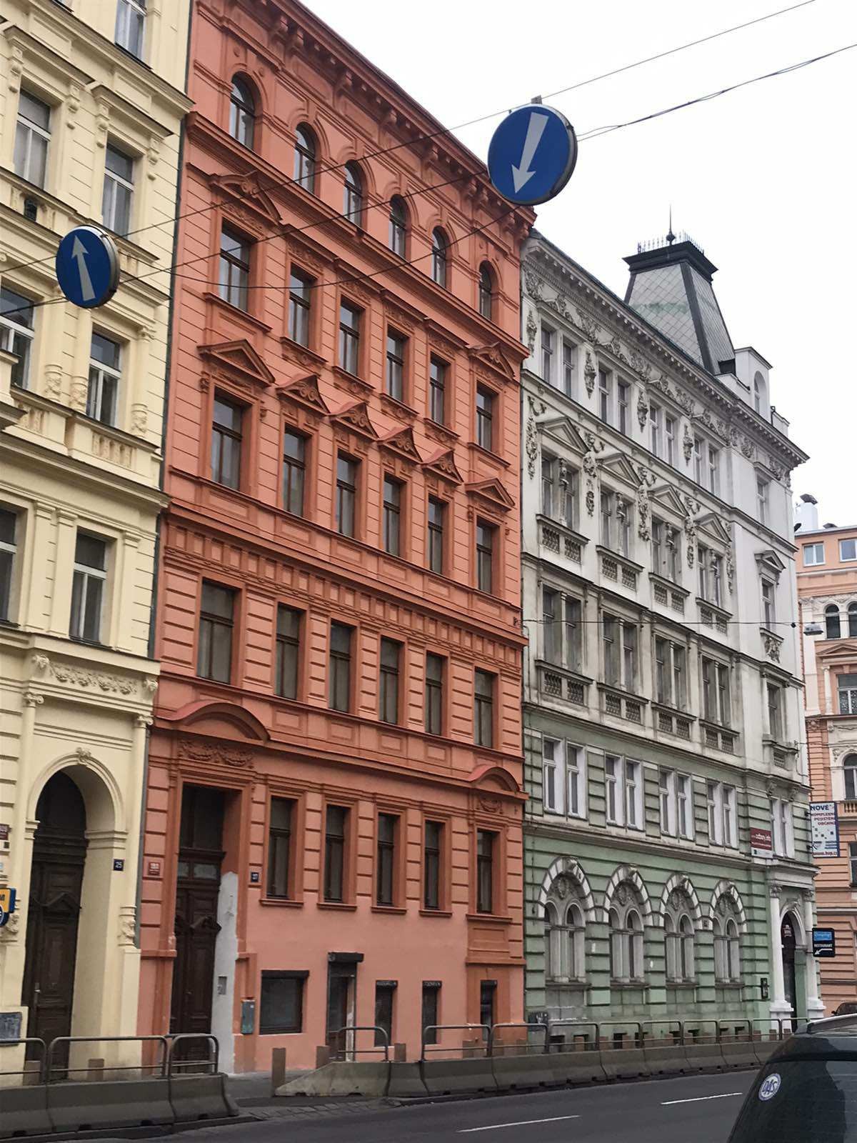 Pronájem bytu 2+kk, 54m2, OV, Legerova, Praha 2 - Nové Město