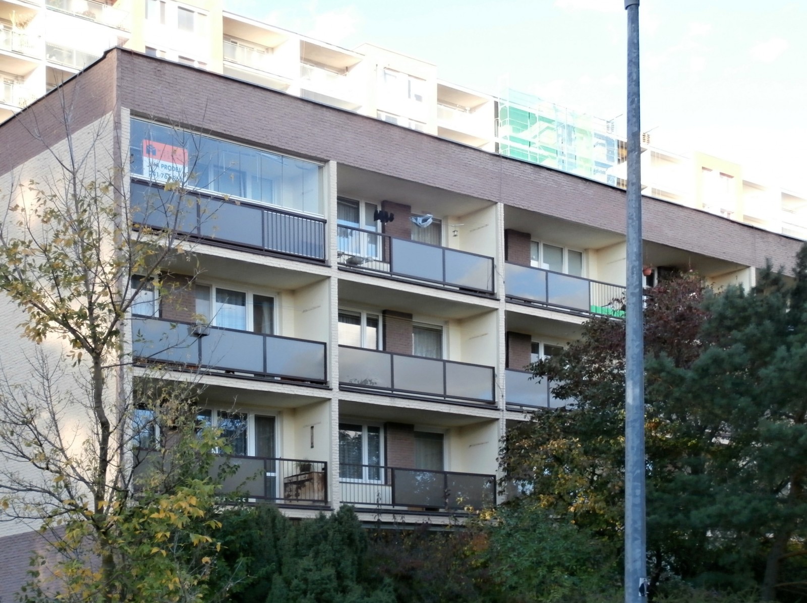 Prodej bytu 3+1/L, OV, 64m2, Poznaňská, Praha 8 - Bohnice