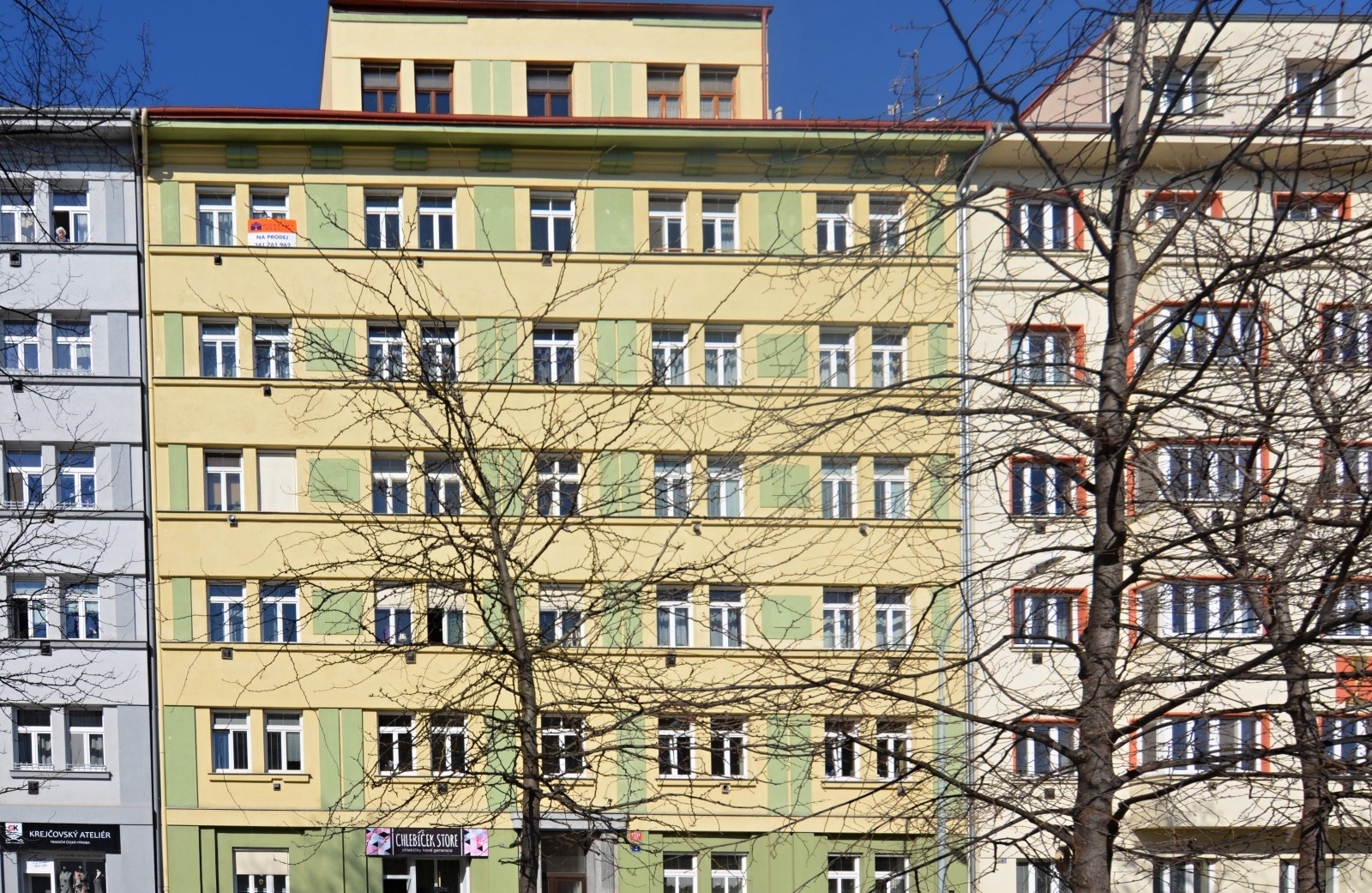 Prodej bytu 1+1, 55m2, OV, Náměstí dr. Václava Holého, Praha 8 - Libeň