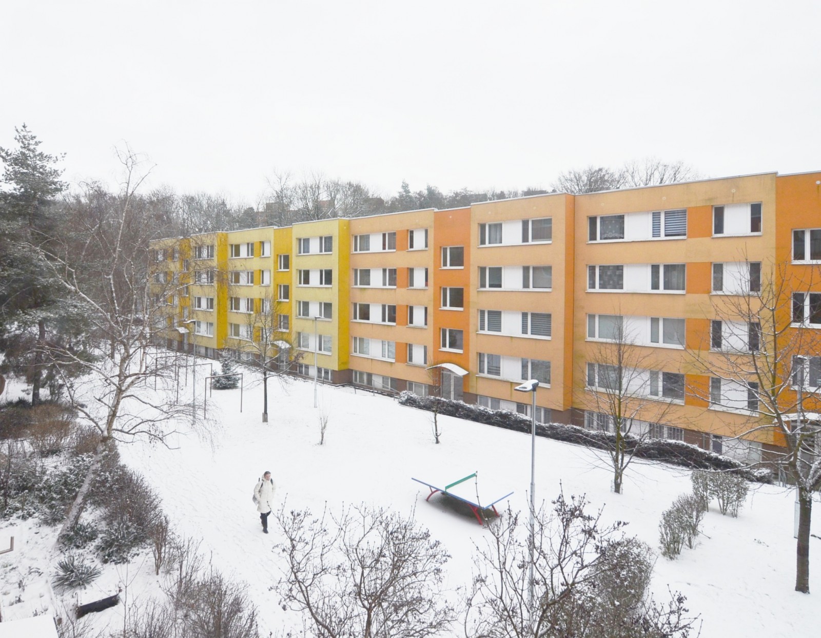 byt 3+1/L, OV, 70 m2, ul. Mádrova, Mádrova, Praha 4 - Modřany